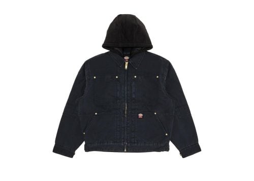 Supreme Dickies Hooded Work Jacket Black