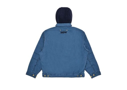 Supreme Dickies Hooded Work Jacket Blue