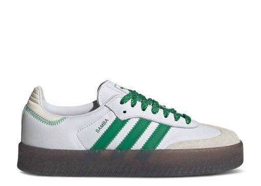 adidas Sambae Cloud White Green IE9105