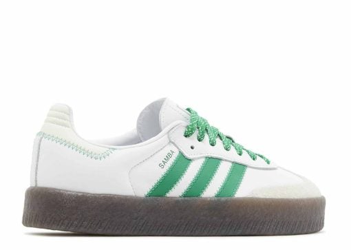 adidas Sambae Cloud White Green IE9105