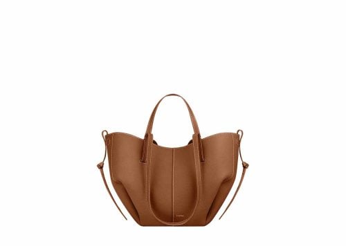 Polene Cyme Mini Edition Textured Camel