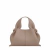 Polene Numero Neuf Mini Edition Textured Taupe