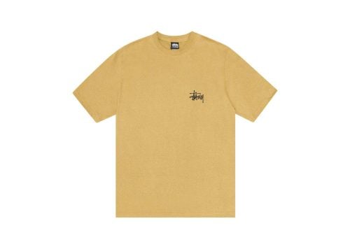 Stussy Basic Logo T-shirt Curry