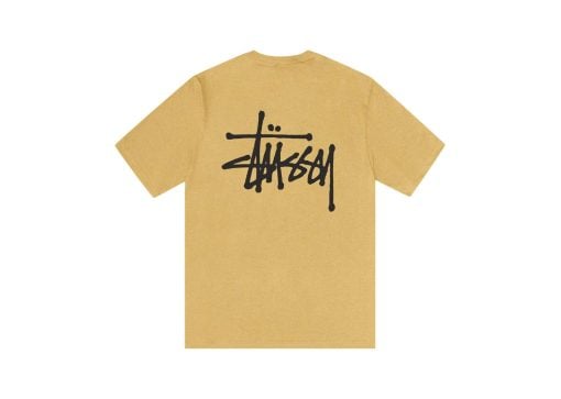 Stussy Basic Logo T-shirt Curry