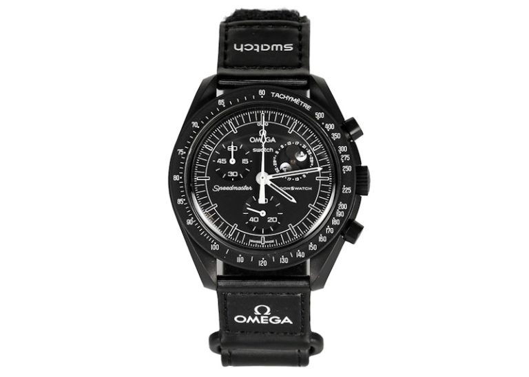 Swatch x Omega Bioceramic MoonSwatch Mission to Moonphase Snoopy Black