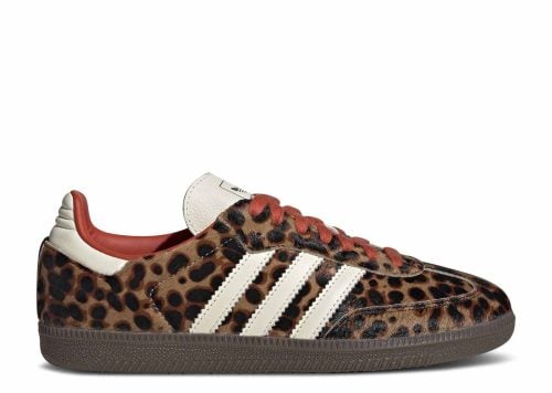 adidas Samba OG Preloved Red Leopard JI2734