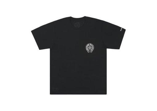 Chrome Hearts Horse Shoe Logo Pocket T-Shirt Black