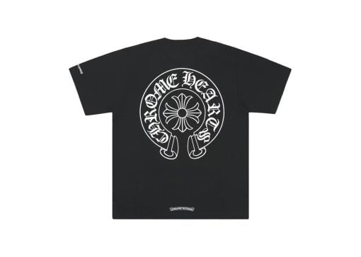 Chrome Hearts Horse Shoe Logo Pocket T-Shirt Black