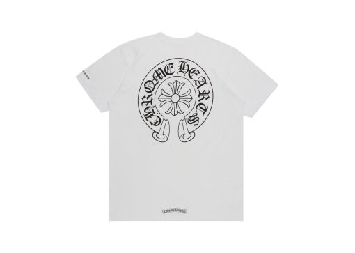 Chrome Hearts Horse Shoe Logo Pocket T-Shirt White