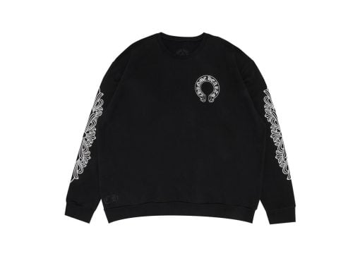 Chrome Hearts Horseshoe Crewneck Black