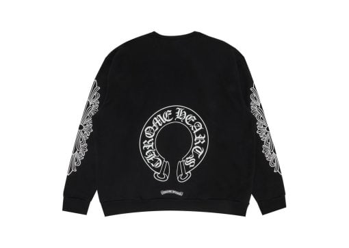 Chrome Hearts Horseshoe Crewneck Black