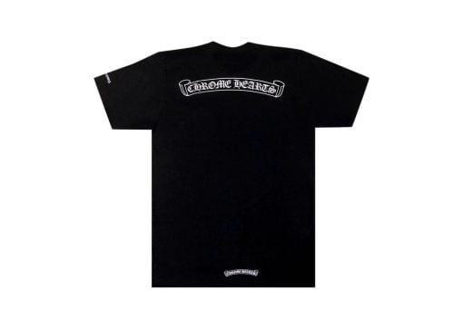 Chrome Hearts Scroll Logo T-shirt Black