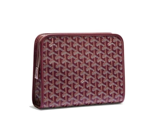 Goyard Jouvence Toiletry Bag PM Burgundy