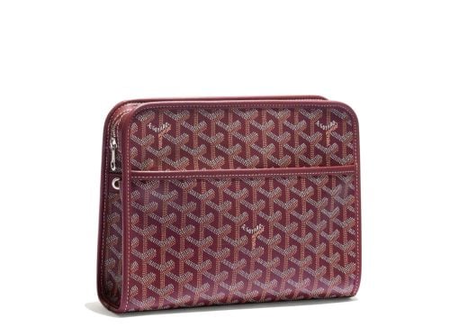 Goyard Jouvence Toiletry Bag PM Burgundy