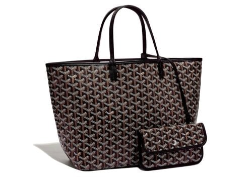 Goyard Saint Louis Tote PM Black Natural