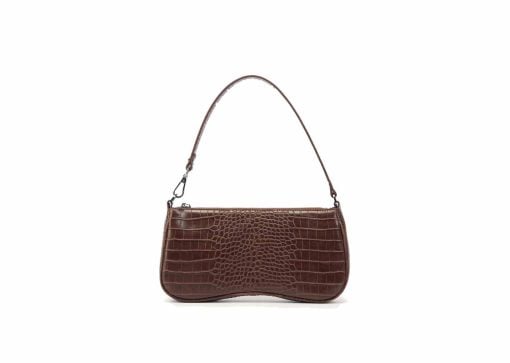 Jw Pei Eva Shoulder Handbag Brown Croc