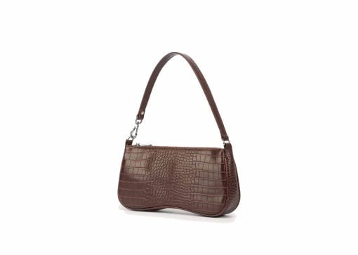 Jw Pei Eva Shoulder Handbag Brown Croc