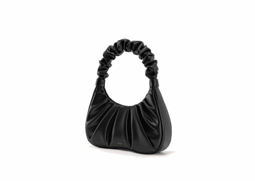 Jw Pei Gabbi Ruched Hobo Handbag Black