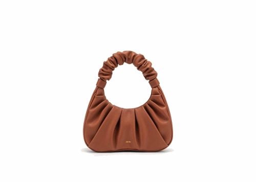 Jw Pei Gabbi Ruched Hobo Handbag Nutella