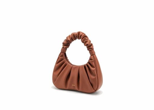 Jw Pei Gabbi Ruched Hobo Handbag Nutella