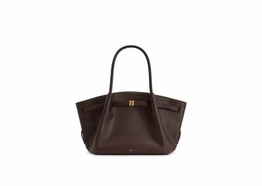 Jw Pei Hana Medium Tote Bag Dark Brown