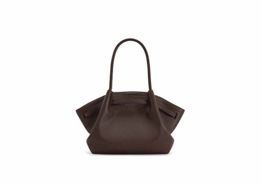 Jw Pei Hana Medium Tote Bag Dark Brown