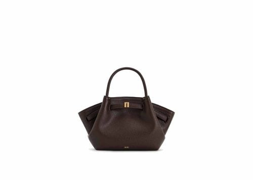 Jw Pei Hana Mini Tote Bag Dark Brown