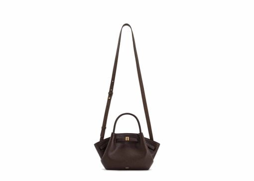 Jw Pei Hana Mini Tote Bag Dark Brown