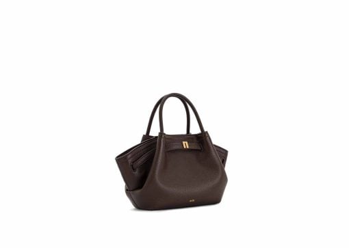 Jw Pei Hana Mini Tote Bag Dark Brown