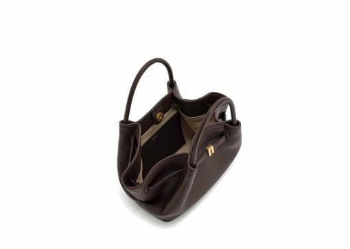 Jw Pei Hana Mini Tote Bag Dark Brown