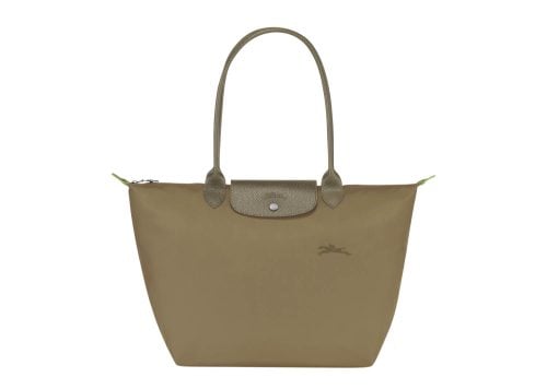 Longchamp Le Pliage Green L Tote Bag Artichoke