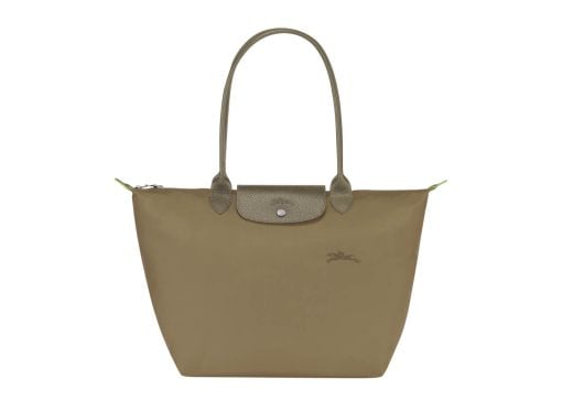 Longchamp Le Pliage Green L Tote Bag Artichoke