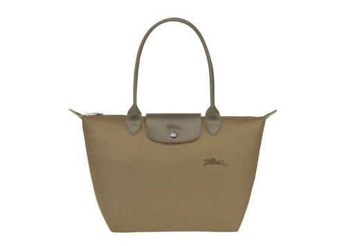 Longchamp Le Pliage Green M Tote Bag Artichoke