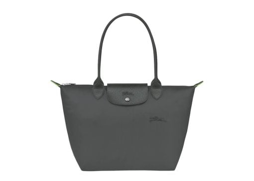 Longchamp Le Pliage Green M Tote Bag Graphite