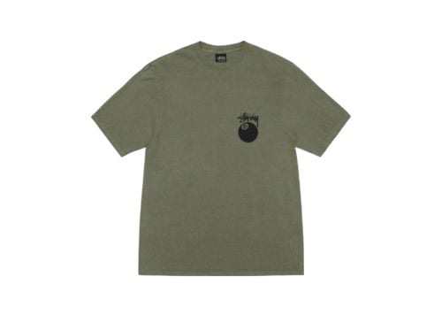 Stussy 8 Ball Pigment Dyed Tee Olive