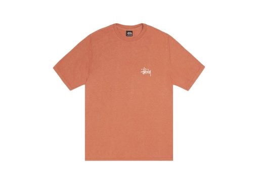 Stussy Built In USA Pigment Dyed Tee Rust