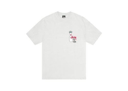 Stussy Kingpin Pigment Dyed T-shirt Natural