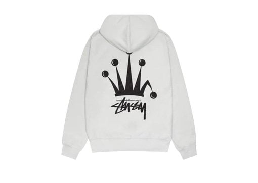 Stussy Regal Crown Zip Hoodie Fog