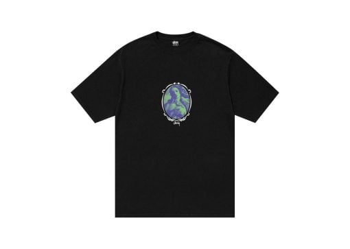 Stussy Venus Oval Pigment Dyed Tee Black