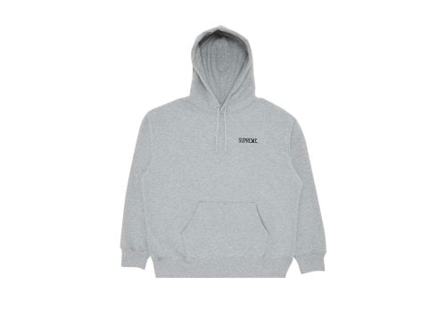 Supreme Doggs Hooded Sweatshirt Heather Grey