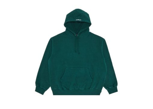 Supreme Paint Hooded Sweatshirt Dark Green