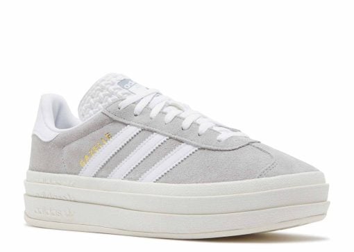 adidas Gazelle Bold Grey White HQ6893