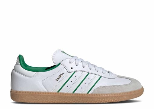 adidas Samba OG Crystal White Green JI2044