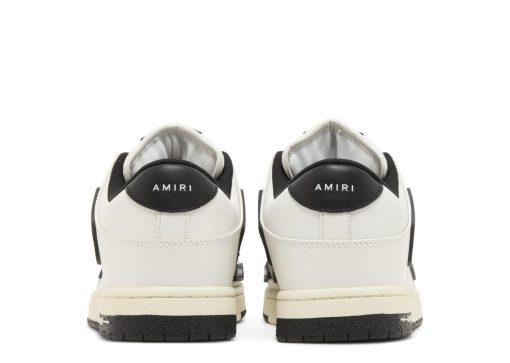AMIRI Skel Low Top White Black