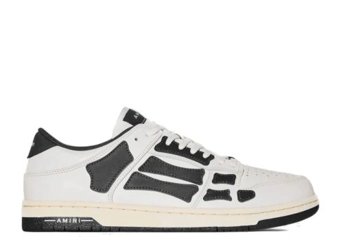 AMIRI Skel Top Low White Black White