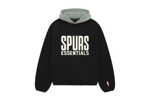 Fear of God Essentials NBA Spurs Hoodie BlackTeal