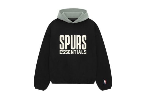 Fear of God Essentials NBA Spurs Hoodie BlackTeal