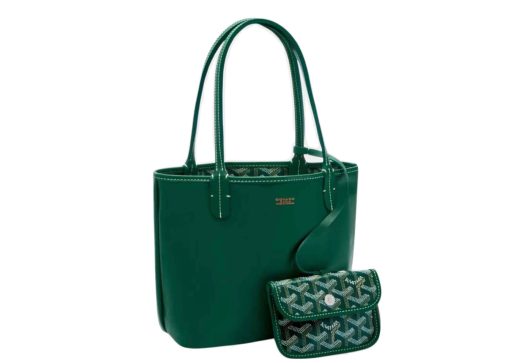 Goyard Anjou Tote Mini Green