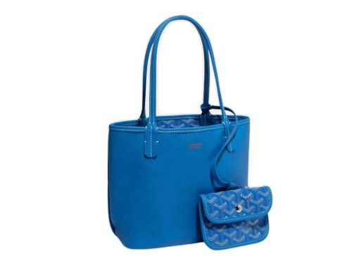 Goyard Anjou Tote Mini Sky Blue
