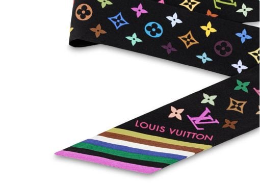 Louis Vuitton x Takashi Murakami Monogram Multicolor Bandeau BB Black Multicolored